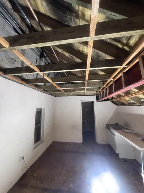 Controlled artex plasterboard strip-out in East Dulwich