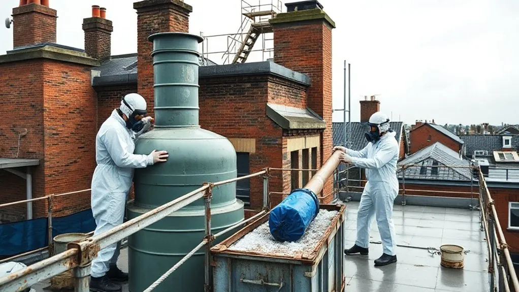 Water Tank & Flue Removal in East Dulwich — HSE-licensed specialists